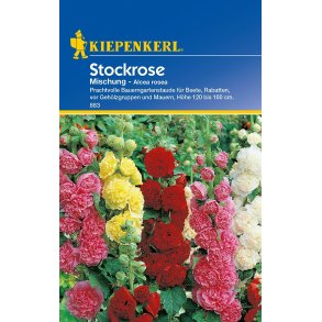 Stokroser flerrig 30 planter
