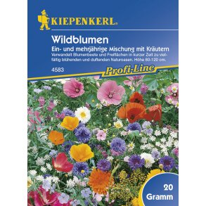  Vilde natur blomster til insekter enrig/flerrig 25 m2 