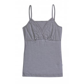 Dame chemise merino uld - silke gr