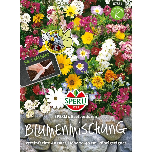 Blomsterblanding 6 potter/kasser 5 m sbnd enrig