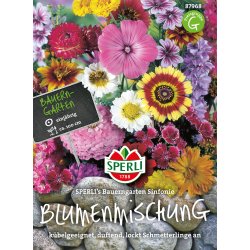 Blomsterblanding 3 krukker/kasser enrig 2 m2