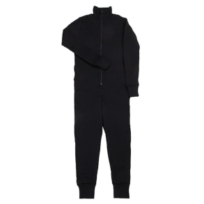 Sort heldragt overall &ndash; varm, slidst�rk og praktisk til jagt, vildtpleje, friluftsliv og arbejde - merinould