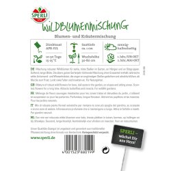 Blomst og urteblanding flerrig 5 m2