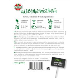 Blomsterblanding 2 krukker /kasser enrig 0.5 m2