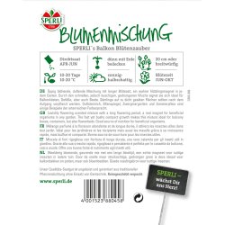 Blomsterblanding 1 krukker/kasser enrig 2 m2