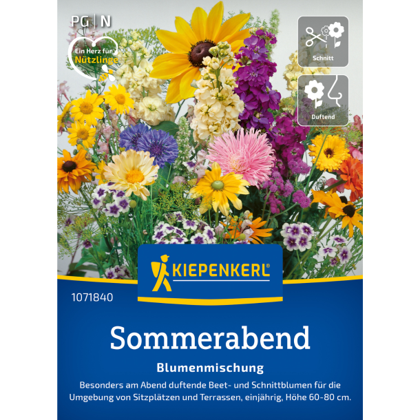 Sommeraften blomster blanding &ndash; duftende aftenblomster fr� Kiepenkerl til terrasse & altan