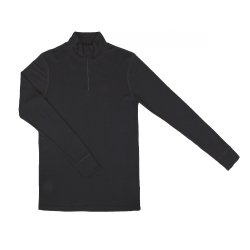 Herre langrmet merino uld undertrje med lynls - klik for info