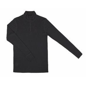Herre langrmet merino uld undertrje med lynls - klik for info