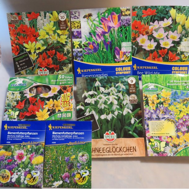  Lg og blomsterfr pakke til bier, 230 lg 18m2 blomsterfr