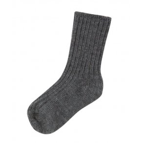  Damer og herrer merino uld strmper  i koksgr